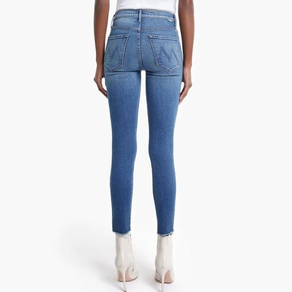 MOTHER The Stunner Ankle Fray in So Long - Picture 2 of 14